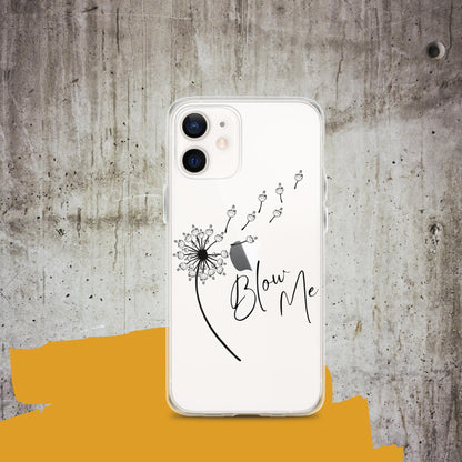 Blow Me - Clear Case for iPhone®