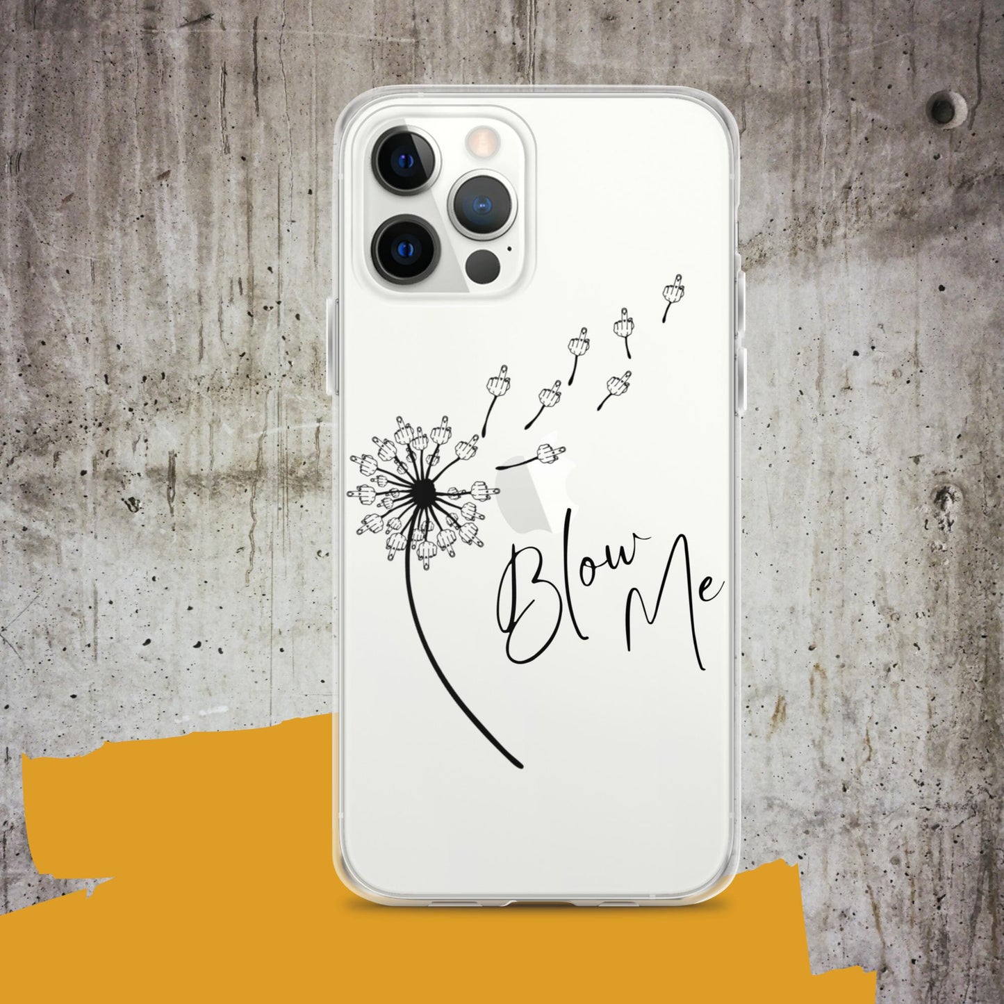 Blow Me - Clear Case for iPhone®