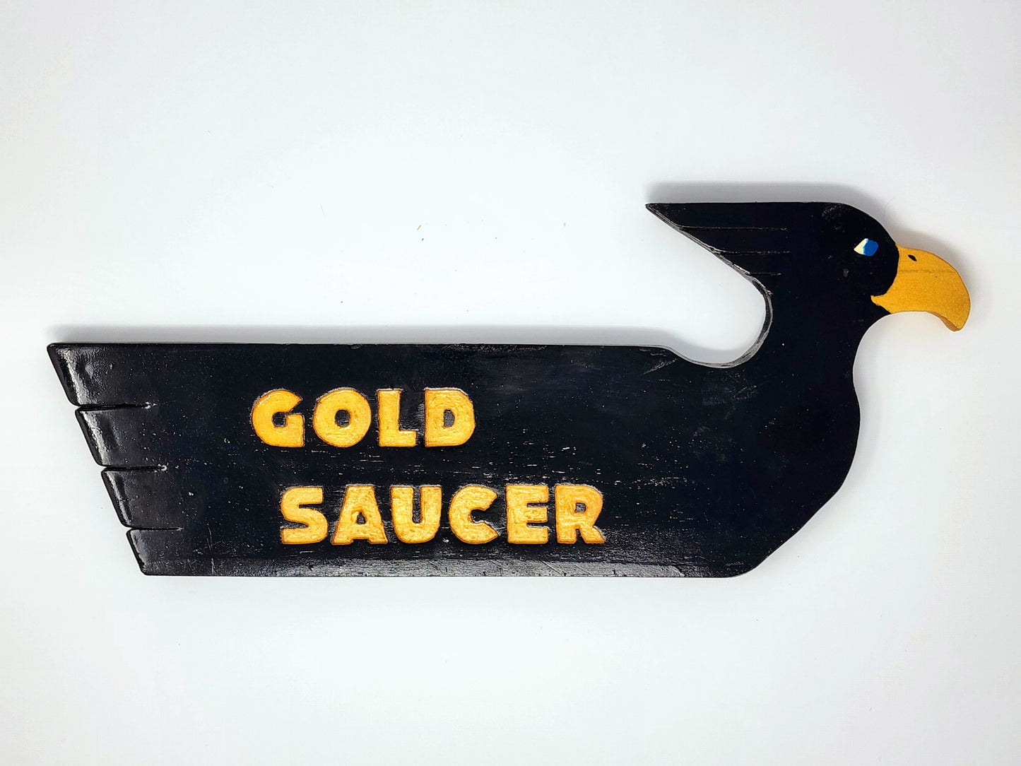 Gold Saucer Sign